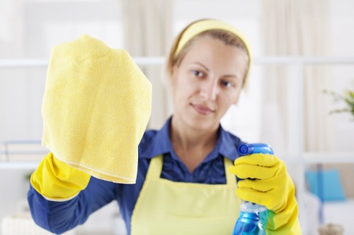 End of tenancy cleaning in a Belsizepark kitchen