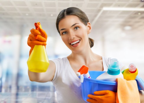 Deep cleaning service in a Belsizepark home