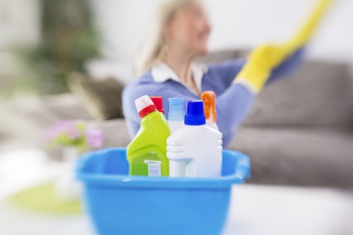 Clean and tidy interior maintained by a Belsize Park cleaning specialist